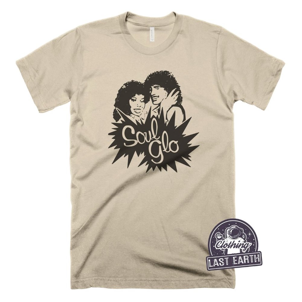 Soul Glo T Shirt Funny Movie Shirts Coming to America Tshirt Funny Hair Shirt 80